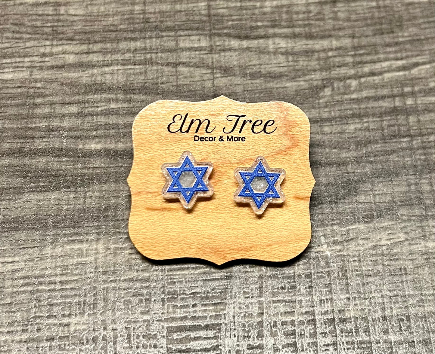 Judaica Stud Earrings