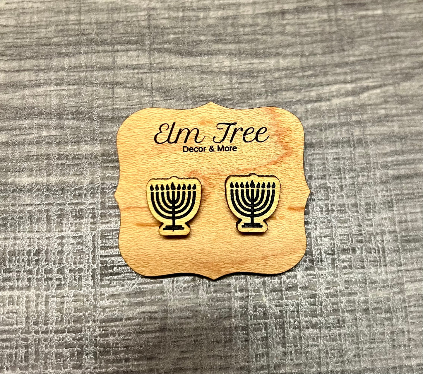 Judaica Stud Earrings